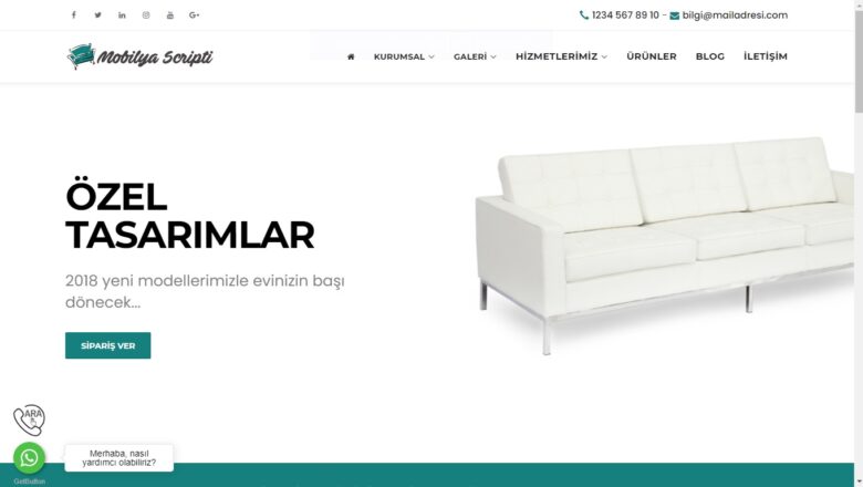  Mobilya scripti Özel Paylasim