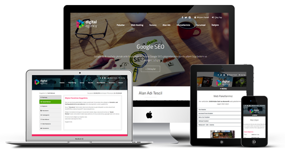  Ajans + Hosting + Web Paket Scripti