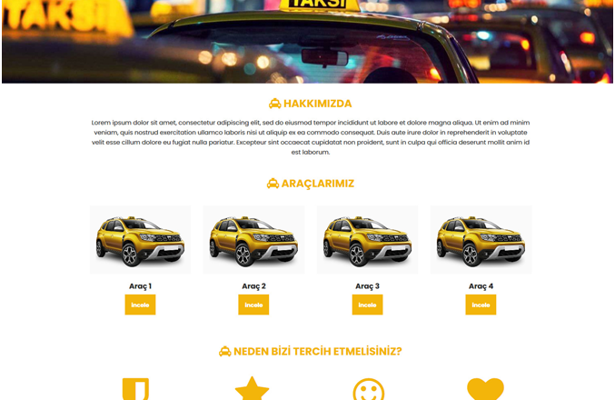  Taksi Durağı Scripti Ücretsiz