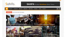 Sahifa Blog & Magazin Teması İndir