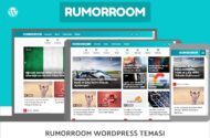 RumorRoom WordPress Portal & Magazin Teması