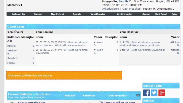  Metars Mybb Teması İndir