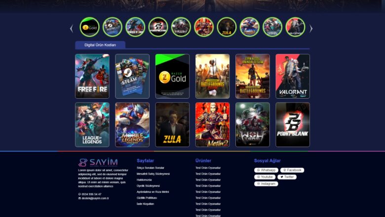  Sayim.com.tr | E-Ticaret v4 – Epin Satış