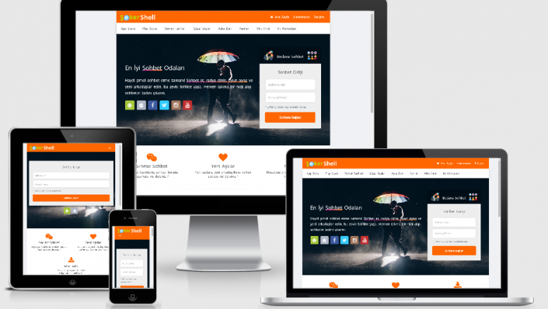  WordPress Orange Sohbet Teması