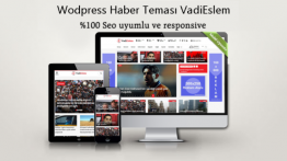 WordPress Haber Teması -VadiEslem