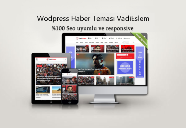  WordPress Haber Teması -VadiEslem